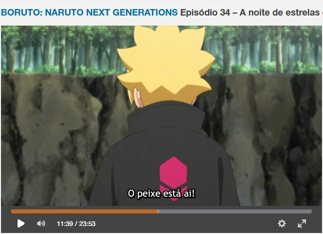 Boruto: Naruto Next Generations ― Erros da Crunchyroll