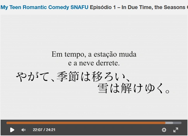 Yahari Ore no Seishun Love Comedy wa Machigatteiru. Kan ― Erros da  Crunchyroll