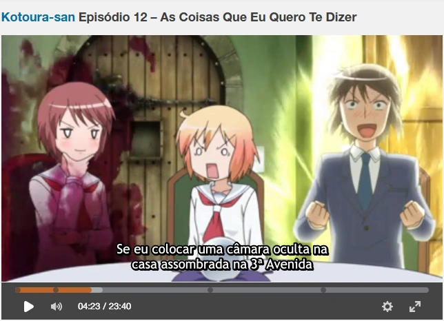 Kotoura-san em português brasileiro - Crunchyroll