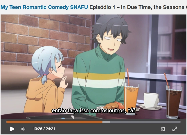 My Teen Romantic Comedy SNAFU em português brasileiro - Crunchyroll