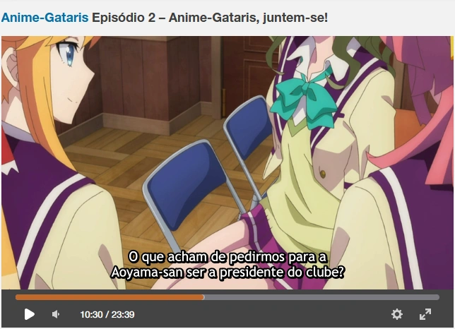 Anime-Gataris ― Erros da Crunchyroll